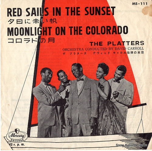 PLATTERS, THE red sails in the sunset MS-111