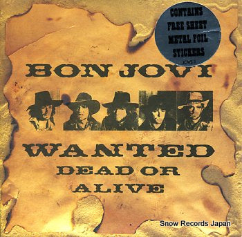BON JOVI wanted dead or alive JOVS1