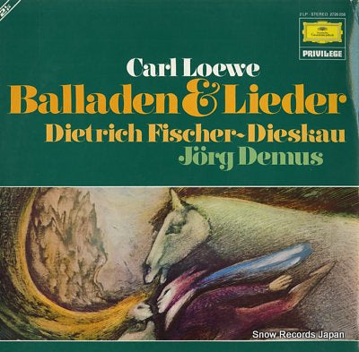 FISCHER-DIESKAU, DIETRICH loewe; balladen und lieder 2726056