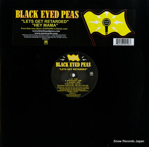 BLACK EYED PEAS lets get retarded B0000936-1