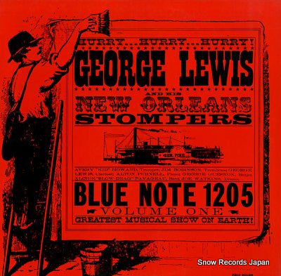 LEWIS, GEORGE george lewis and his new orleans stompers BLP1205