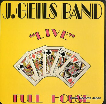 GEILS, J., BAND, THE live - full house SD7241