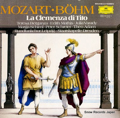 BOHM, KARL mozart; la clemenza di tito MG8382