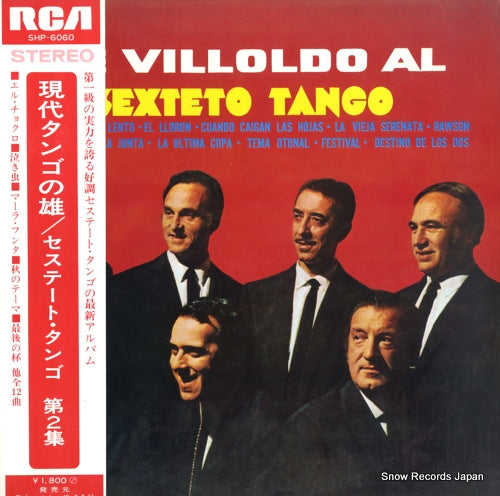 SEXTETO TANGO de villoldo al sexteto tango SHP-6060