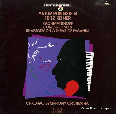 RUBINSTEIN, ARTUR rachmaninoff; concerto no.2 RCL-5512
