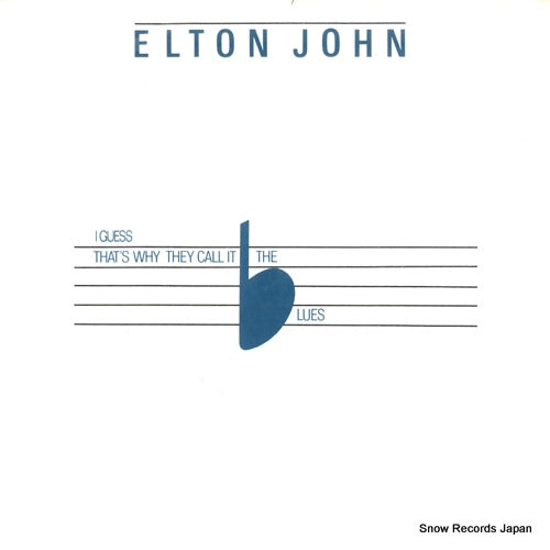 JOHN, ELTON i guess that's way they call it the blues XPRES91