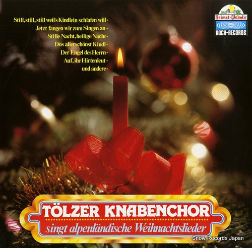TOLZER KNABENCHOR singt alpenlandische weihnachtslieder C121442