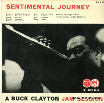 A BUCK CLAYTON sentimental journey EM-33