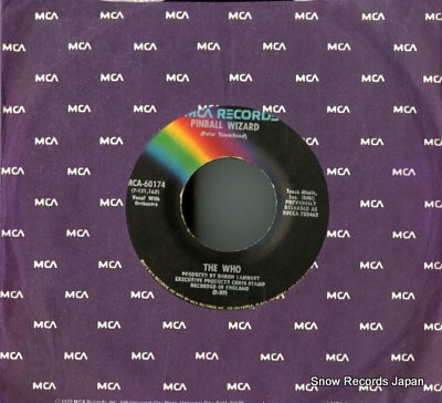 WHO, THE pinball wizard MCA-60174