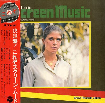 DIAMOND POPS, THE this is screen music YS-10047-J