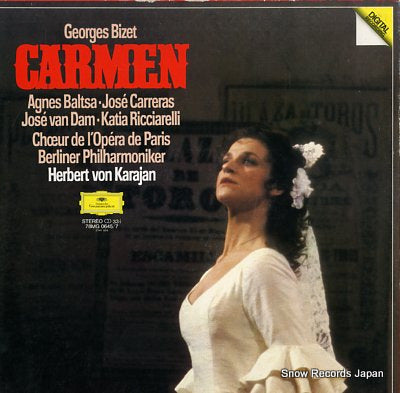 KARAJAN, HERBERT VON bizet; carmen 78MG0645/7