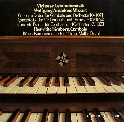 TRIMBORN, ROSWITHA mozart; virtuose cembalomusik VMS2061