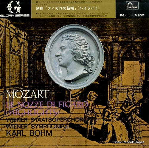 BOHM, KARL mozart; le nozze di figaro (highlights) FG-11