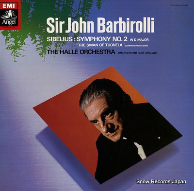 BARBIROLLI, SIR JOHN sibelius; symphony no.2 the swan of tuonela EAC-50049