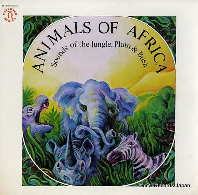 ANIMALS OF AFRICA sounds of the jungle, plain & bush H-72056
