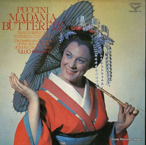 SERAFIN, TULLIO puccini; madama butterfly-complete recording K15C-9091/3