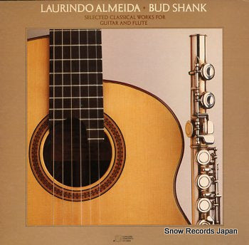 ALMEIDA, LAURINDO - BUD SHANK selected classical works for guitar and flute CC-2003