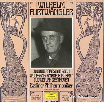 FURTWANGLER, WILHELM bach; brandenburgisches konzert nr.3 g-dur, bwv1048 MG6017