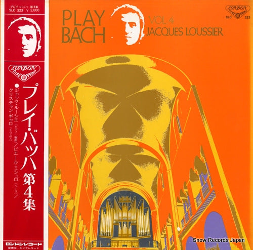 LOUSSIER, JACQUES play bach vol.4 SLC323