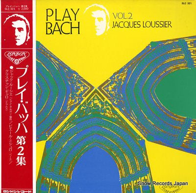 LOUSSIER, JACQUES play bach vol.2 SLC321