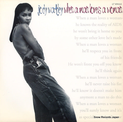 WATLEY, JODY when a man loves a woman MCA12-54802