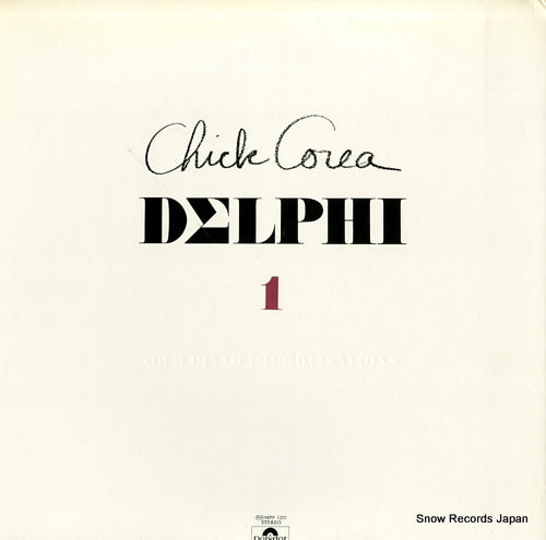 COREA, CHICK delphi 1 solo piano improvisations MPF1255