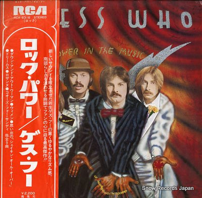 GUESS WHO, THE power in the music RCA-6316