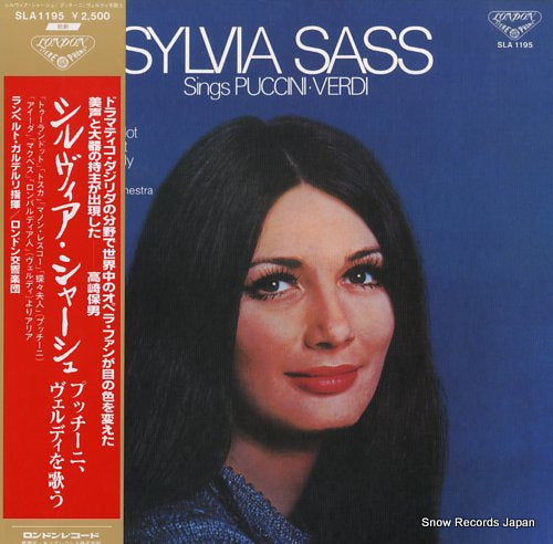 SASS, SYLVIA sylvia sass sings puccini, verdi SLA1195