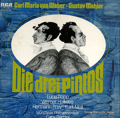 BERTINI, GARY weber / mahler; die drei pintos RVC-2108-10