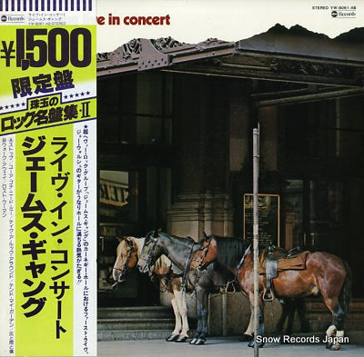 GANG, JAMES live in concert YW-8061-AB