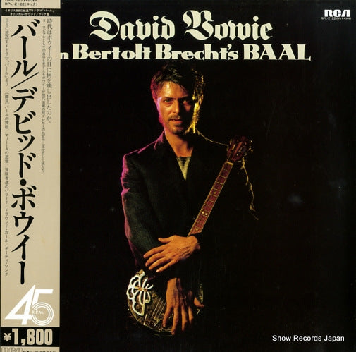 BOWIE, DAVID bertolt brecht's baal RPL-2122