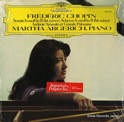 ARGERICH, MARTHA chopin; sonate b-moll 2530530