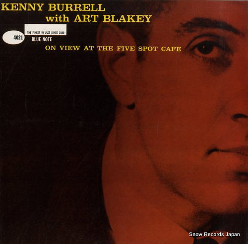 BURRELL, KENNY, WITH ART BLAKEY on view at the five spot cafe BLP4021