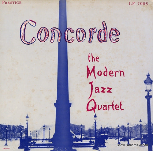 MODERN JAZZ QUARTET, THE concorde SMJ-6599(M)