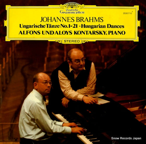 KONTARSKY, ALFONS AND ALOYS brahms; ungarische tanze no.1-21 2530710
