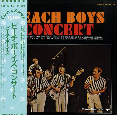 BEACH BOYS, THE concert ECS-40166