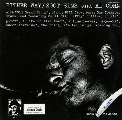 COHN, AL, AND ZOOT SIMS either way ULS-6099-B