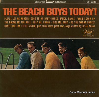 BEACH BOYS, THE the beach boys today! CP-7243