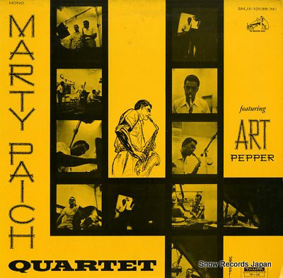 PAICH, MARTY the marty paich quartet featuring art pepper SMJX-10138(M)