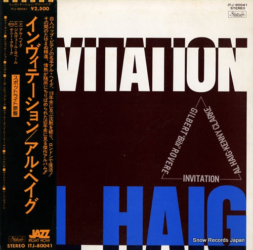 HAIG, AL invitation ITJ-80041