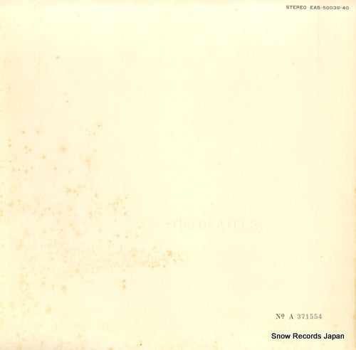BEATLES, THE white album EAS-50039
