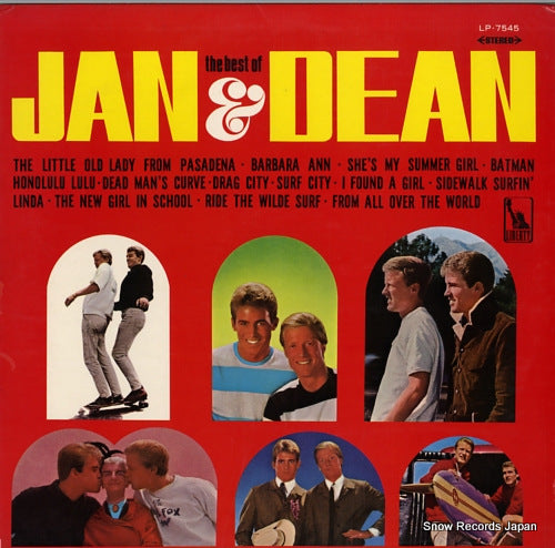 JAN AND DEAN the best of jan & dean LP-7545