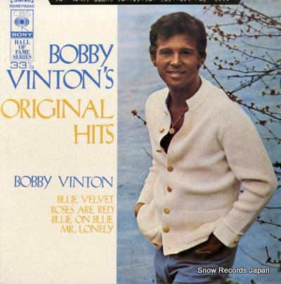 VINTON, BOBBY bobby vinton's original hits SONE70042