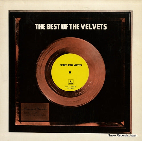 VELVETS, THE the best of the velvets CUL-1032-T