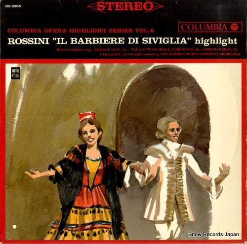 ANNOVAZZI, NAPOLEONE rossini; "il barbiere di siviglia"highlight OS-3366