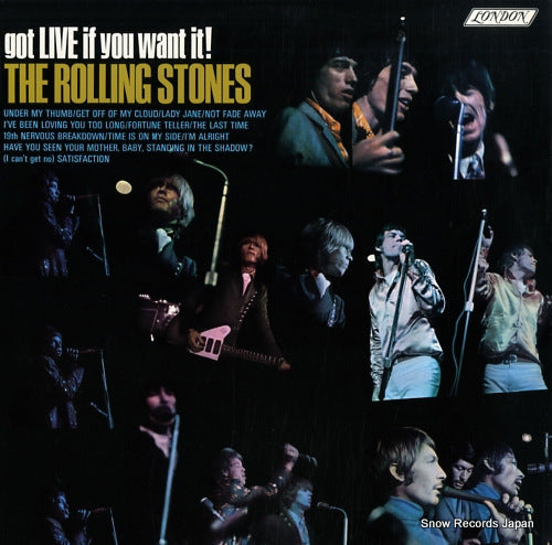 ROLLING STONES, THE got live if you want it! 74931/PS493