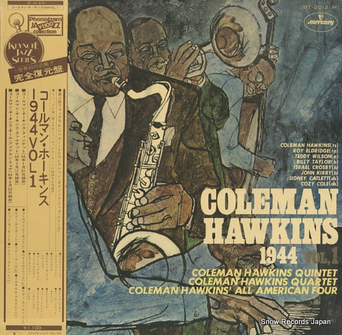 HAWKINS, COLEMAN coleman hawkins 1944 vol.1 BT-2012(M)