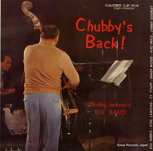 JACKSON, CHUBBY chubby's back MJ-1009M