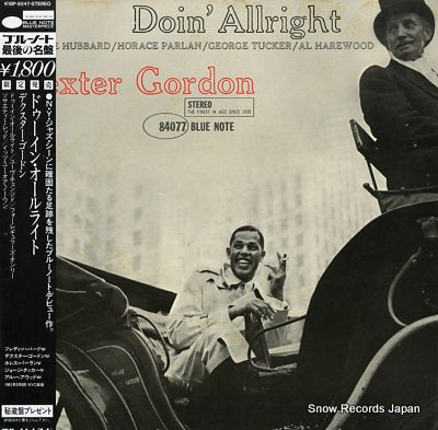 GORDON, DEXTER doin' allright K18P-9247