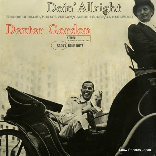 GORDON, DEXTER doin' allright K18P9247